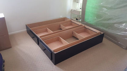 4 Drawer Pedestal Base