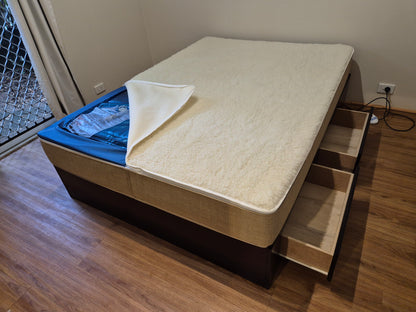 Pedestal 4 x Drawer Base Soft Sided Waterbed